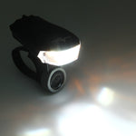 Fanale posteriore per bici a LED COB da 400LM, impermeabile, ricaricabile tramite USB, 5 modalità, luce gialla e bianca, Yellow & White Light Bike Taillight