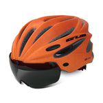 Casco da bici GUB K80 Plus con visiera e occhiali, GUB K80 Plus(Black), GUB K80 Plus(Orange), GUB K80 Plus(Gradient Blue), GUB K80 Plus(Gradient Purple), GUB K80 Plus(Red), GUB K80 Plus(Titanium Color), GUB K80 Plus(White), GUB K80 Plus(Fluorescent Green)