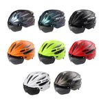 Casco da bici GUB K80 Plus con visiera e occhiali, GUB K80 Plus(Black), GUB K80 Plus(Orange), GUB K80 Plus(Gradient Blue), GUB K80 Plus(Gradient Purple), GUB K80 Plus(Red), GUB K80 Plus(Titanium Color), GUB K80 Plus(White), GUB K80 Plus(Fluorescent Green)