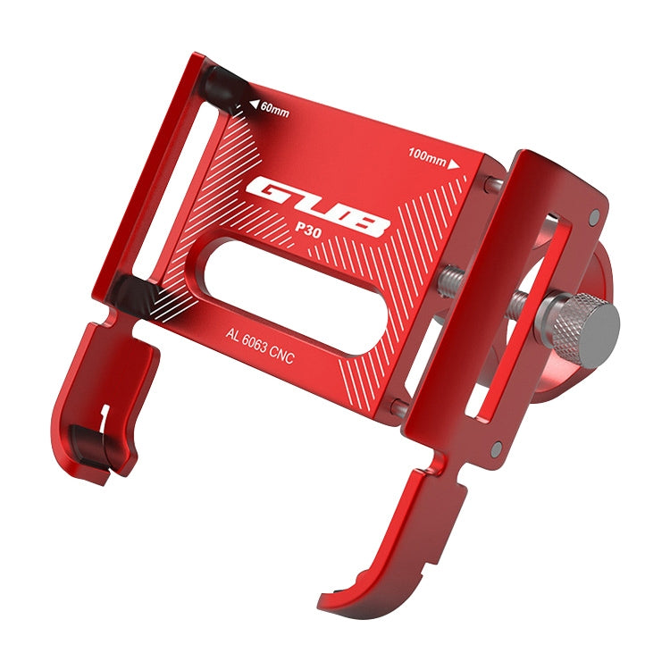 Supporto per telefono da bici in alluminio GUB P30