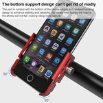 Supporto per telefono da bici in alluminio GUB P30