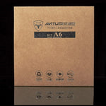 ANTUSI A6 Sorgente luminosa COB di ricarica USB Smart Cycling Bike Avviso allarme Fanale posteriore con telecomando, A6