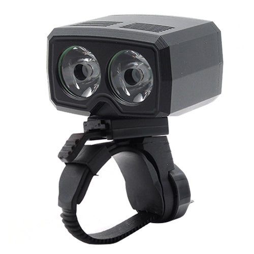 Y15 2 x CREE XPG2 500LM USB Ricarica LED Lampada frontale per bici con 5 modalità, Y15