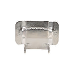 Fibbia a fascio avvolto con cavo avvolto in acciaio inossidabile 304 da 100 pezzi 19,05 mm, 19.05mm