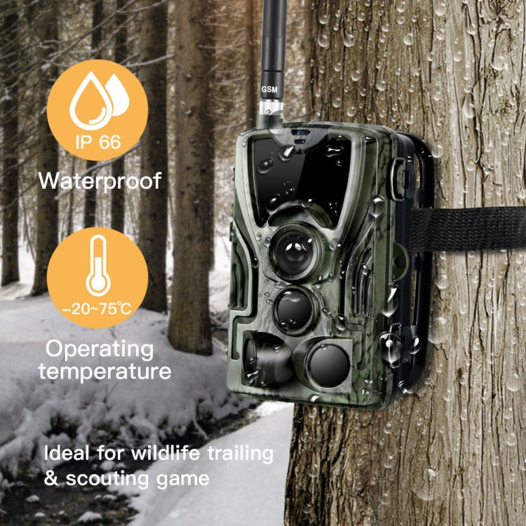 HC801G 3G WCDMA impermeabile IP66 IR visione notturna telecamera da caccia di sicurezza, angolo PIR di 120 gradi, HC801G 3G WCDMA