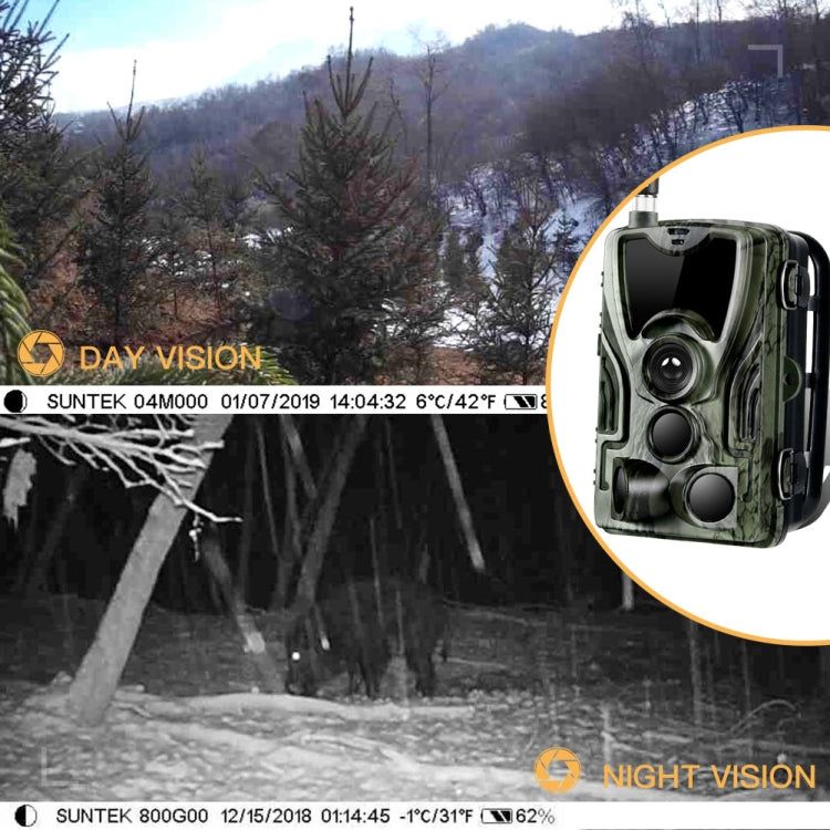 HC801G 3G WCDMA impermeabile IP66 IR visione notturna telecamera da caccia di sicurezza, angolo PIR di 120 gradi, HC801G 3G WCDMA
