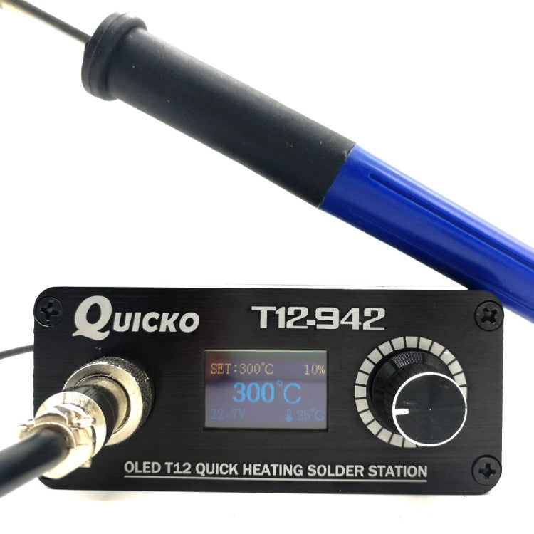 MINI T12-942 Stazione di saldatura a LED Strumento di saldatura portatile per saldatore elettronico, T12-942