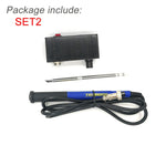 MINI T12-942 Stazione di saldatura a LED Strumento di saldatura portatile per saldatore elettronico, T12-942