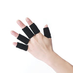 Manicotto per dita protettore movimento in nylon 5 in 1, 5 in 1 Nylon Finger Sleeve(Blue), 5 in 1 Nylon Finger Sleeve(Black)