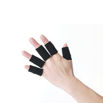 Manicotto per dita protettore movimento in nylon 5 in 1, 5 in 1 Nylon Finger Sleeve(Blue), 5 in 1 Nylon Finger Sleeve(Black)