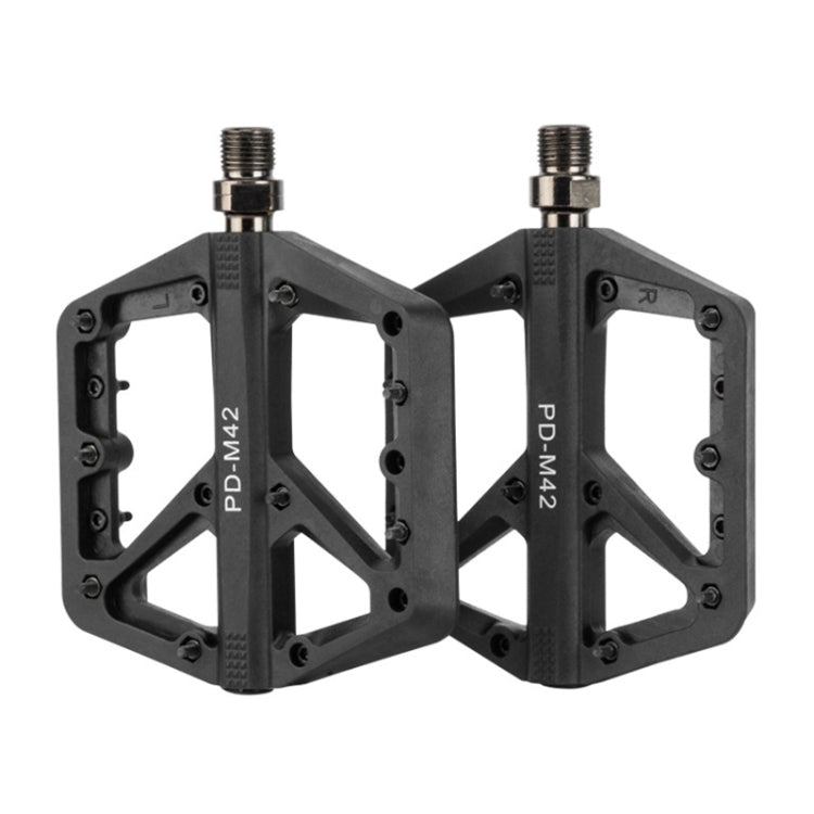 PROMEND PD-M42 1 paio di pedali con cuscinetti ad alta velocità in nylon per bicicletta da montagna, PD-M42