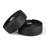 PROMEND GR-082 1 paio di nastri antiscivolo per manopole per bicicletta bicolore, 215x3cm Black, 215x3cm Black+Green, 215x3cm Black Blue, 215x3cm Black Red, 215x3cm Black White