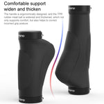 PROMEND GR-506 1 paio di coperture ergonomiche in gomma per impugnature per bicicletta (130mm+130mm), GR-506 130mm+130mm