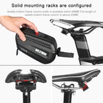 Borsa da ciclismo per tubo superiore anteriore con telaio antipioggia WILD MAN ES7 1.2L, ES7 (Black)