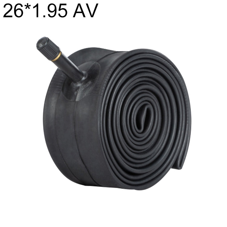 Camera d'aria pneumatica butilica per mountain bike PROMEND 26 x 1,95 AV, 26 x 2.125 AV48