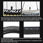 Camera d'aria pneumatica butilica per mountain bike PROMEND 26 x 1,95 AV, 26 x 2.125 AV48