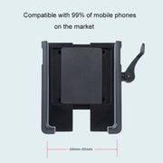 Supporto per cellulare girevole con supporto per manubrio per bicicletta per moto in PVC, Handlebar Holder A