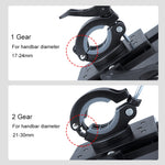 Supporto per cellulare girevole con supporto per manubrio per bicicletta per moto in PVC, Handlebar Holder A