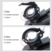Supporto per cellulare girevole con supporto per manubrio per bicicletta per moto in PVC, Handlebar Holder A