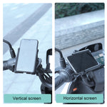 Supporto per cellulare girevole con supporto per manubrio per bicicletta per moto in PVC, Handlebar Holder A