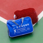 Rete da badminton portatile in polipropilene con orlo singolo, dimensioni: 610 x 76 cm, Single-edged Hemming