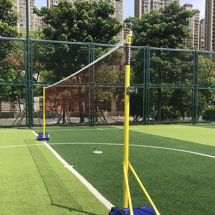 Rete da badminton portatile in polipropilene con orlatura a quattro bordi, dimensioni: 610 x 76 cm, Four-edged Hemming