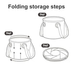 Naturehike NH20SJ040 Secchio per stoccaggio dell'acqua pieghevole da campeggio all'aperto in PVC da 20 litri, 20L