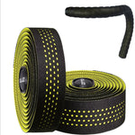 ZTTO Nastro manubrio per bici da strada Antiscivolo Anti-vibrazione Pelle PU Traspirante Resistente all'usura