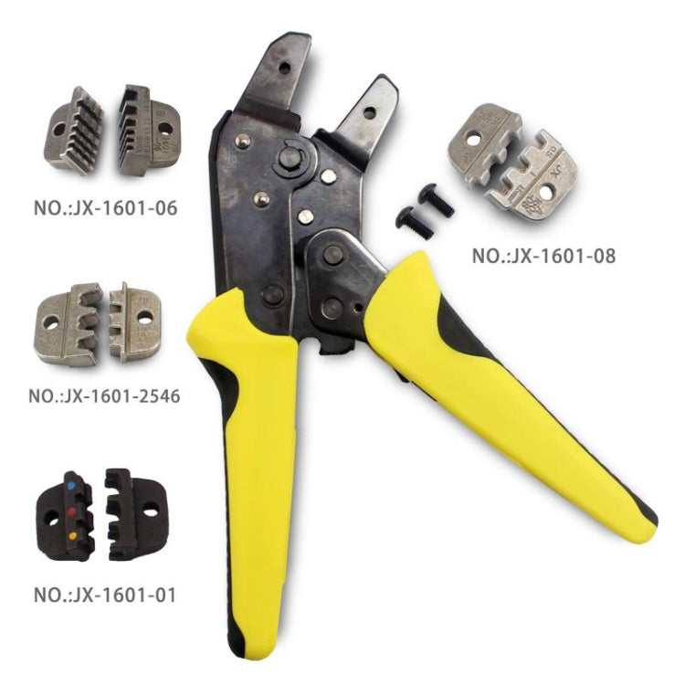 Spellafili multifunzione da 0,25-6,0 mm + pinze a crimpare in acciaio al carbonio + set di strumenti per custodia, 0.25-6.0mm Stripper
