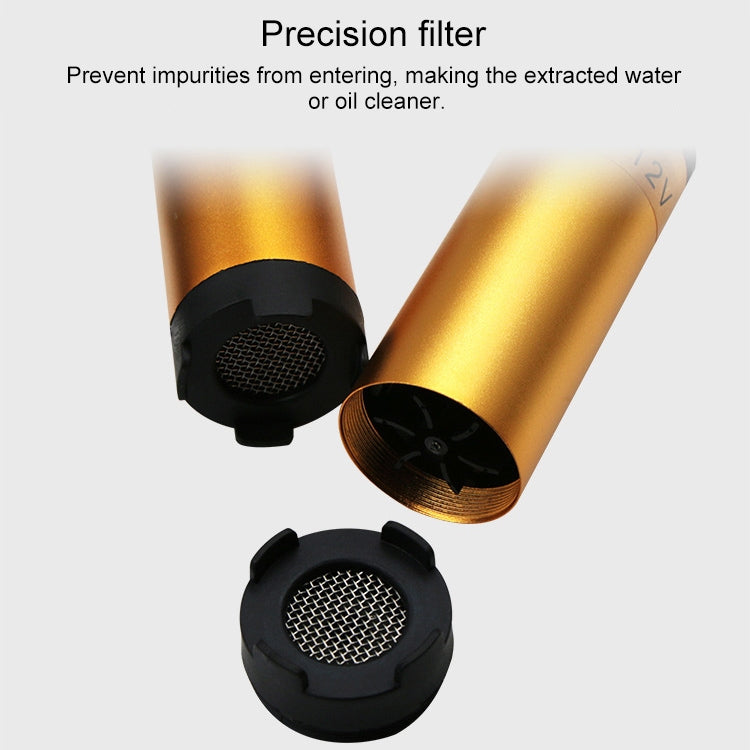 Mini pompa dell'acqua rimovibile per immersione 12V senza tubo dell'olio, 12V