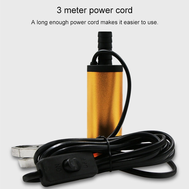 Mini pompa dell'acqua rimovibile per immersione 12V senza tubo dell'olio, 12V
