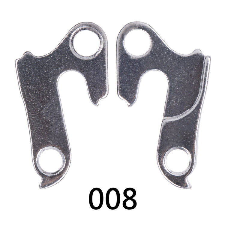 2 pezzi ZTTO 008 MTB bici da strada bici in lega deragliatore posteriore parti del gancio di coda, 008