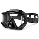 DM600 Maschera subacquea in gel di silice Occhialini da nuoto Attrezzatura subacquea per adulti, DM600 (Black), DM600 (Black Blue), DM600 (Red + Black), DM600 (White)