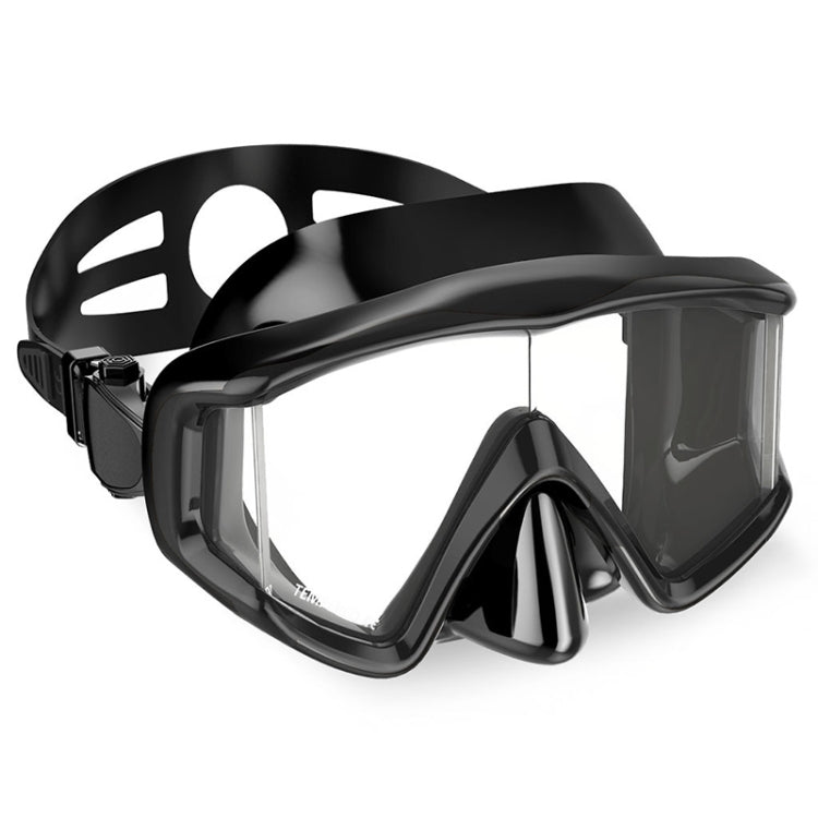 DM600 Maschera subacquea in gel di silice Occhialini da nuoto Attrezzatura subacquea per adulti, DM600 (Black), DM600 (Black Blue), DM600 (Red + Black), DM600 (White)