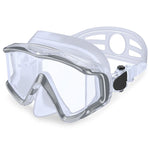 DM600 Maschera subacquea in gel di silice Occhialini da nuoto Attrezzatura subacquea per adulti, DM600 (Black), DM600 (Black Blue), DM600 (Red + Black), DM600 (White)