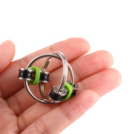 Giocattolo EDC anti ansia Tri-Spinner portachiavi da 4 pezzi per autismo ADHD