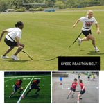 Attrezzatura per allenamento di abilità 4 in 1 Cintura di reazione rapida Calcio Basket Attrezzatura per allenamento di agilità sportiva per bambini, For Children