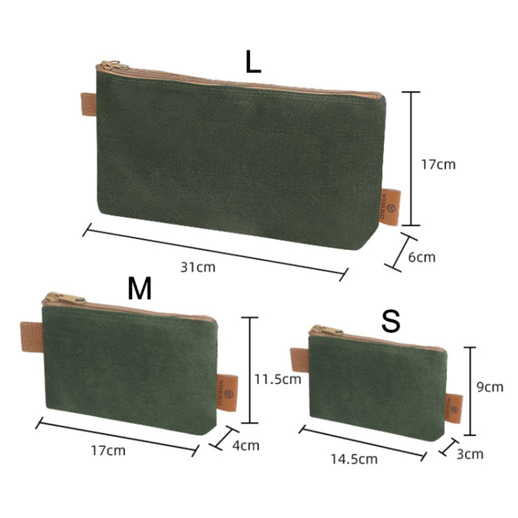 Borsa per il trasporto di attrezzi hardware per riparazioni da elettricista 14,5 x 9 x 3 cm, 14.5 x 9 x 3cm (Grey), 14.5 x 9 x 3cm (Khaki), 14.5 x 9 x 3cm (Forest Green), 14.5 x 9 x 3cm (Army Green)