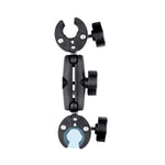Supporto fisso manubrio Dualheads Crab Clamp per moto