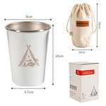 Le migliori offerte per AOTU AT6657-2 4pcs Set di tazze per acqua pieghevole in acciaio inossidabile da campeggio all'aperto sono su ✓ Confronta prezzi e caratteristiche di prodotti nuovi e usati ✓ Molti articoli con consegna gratis!