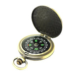 Nisa J35A Bussola per orologio da taschino vintage in metallo, J35A