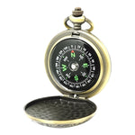 Nisa J35A Bussola per orologio da taschino vintage in metallo, J35A