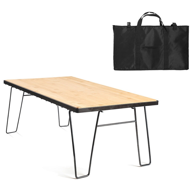 AOTU YT1001 Scrivania in bambù pieghevole per esterni con custodia, 1 Net Table + 1 Bamboo Board + 1 Storage Bag