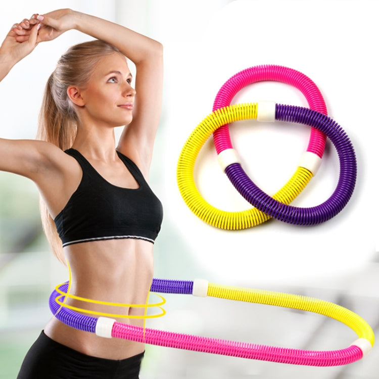 Cerchio dimagrante per adulti Rifinitore per vita Allenamento Fitness Esercizio Bobina Cerchi flessibili per fitness a molla morbida, 0,9 kg / 42 cm, 2lb/42cm