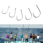 Ami da pesca con amo spinato per pesci di dimensioni miste da 500 pezzi con foro, 3-12# with Hole