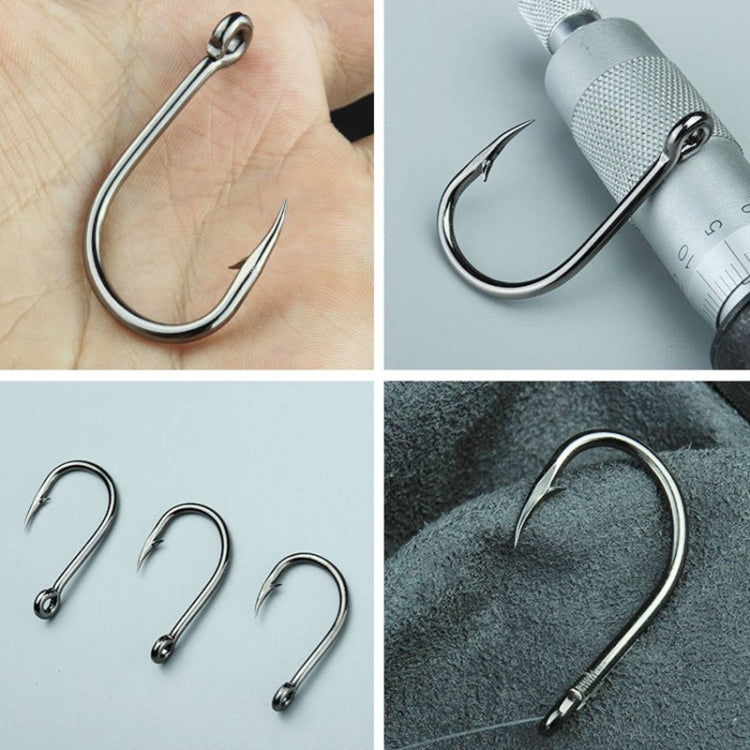 Ami da pesca con amo spinato per pesci di dimensioni miste da 500 pezzi con foro, 6-15 # with Hole