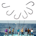 Ami da pesca con amo spinato per pesci di dimensioni miste ISE da 500 pezzi, 3-12#
