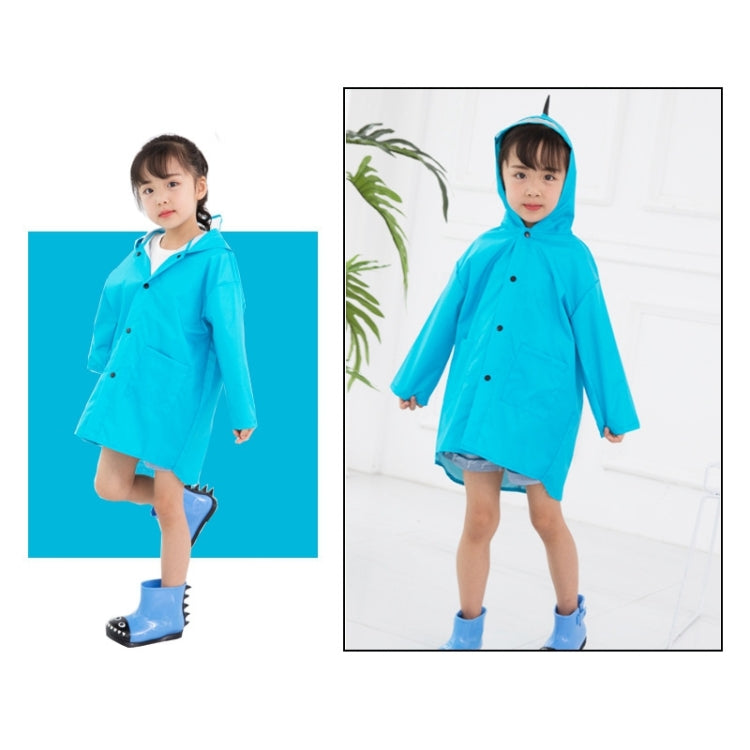 Impermeabile moda bambini dinosauro cartone animato Taglia: L