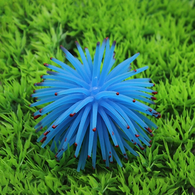 Decorazione acquario riccio di mare in TPR 13 cm