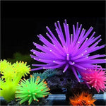 Decorazione acquario riccio di mare in TPR 13 cm